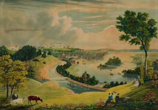 Richmond, from the hill above the waterworks