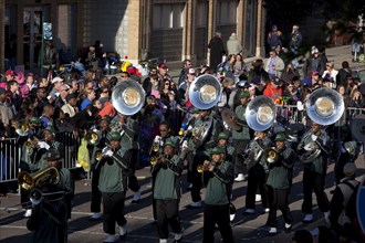 African American Band in Mardi Gras