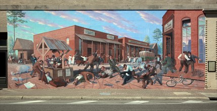 Wild West Riot Mural