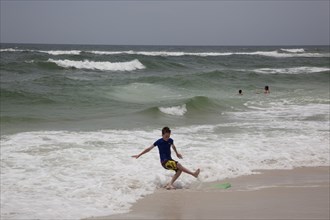 Boy at Orange Beach Alabama