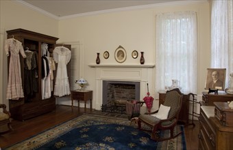 Interior of the House where Helen Keller grew up