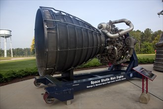 US Space Museum Rocket Engine