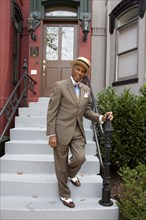 Natty African American Fashionably dressed man
