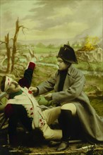 Napoleon Rewards His Soldier