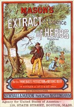 Mason's extract or essence of herbs