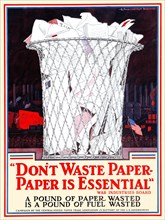 Don't Waster Paper - Paper is Essential