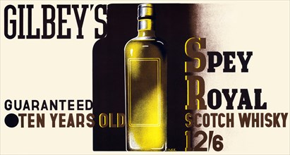 Gilbey's Spey Royal Scotch Whiskey 12/6