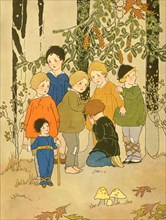Children in a Pine Forest
