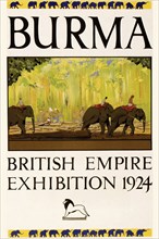 British Empire Exhibition - Burma