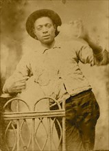 Portrait of an African American man standing