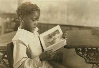 A Pupil in Pleasant Green School - Pocahontas Co.