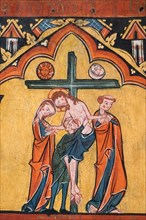 Tempera on Wood of the Descent from the Cross