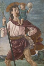 Saint Christopher & The Infant Christ Mural