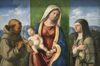 Madonna & Child with Francis & Clare