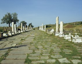 The Via Sacra from Pergamon to Asclepeium.