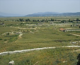 North agora, near via Sacra.