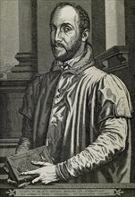 Antoine Perrenot de Granvelle (1517-1586). Burgundian statesman, made a cardinal. Minister of the Spanish Habsburgs. Engraving.
