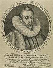 John William of Julich-Cleves-Berg (1562-1609). Duke of Julich-Cleves-Berg.  German noble and religious. Portrait. Engraving.