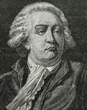 Honore Gabriel Riqueti, comte de Mirabeau (1749-1791). French politician. Portrait. Engraving.