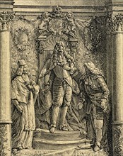Leopold I (1640-1705). Holy Roman Emperor, King of Hungary and Croatia and King of Bohemia. Engraving.