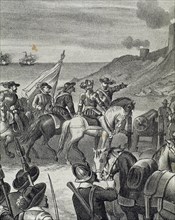 Conquest by the Spaniards in 1564 Penon de Velez de la Gomera (coast of North Africa) Reign Felipe II.