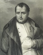 Napoleon I Bonaparte (1769-1821). Portrait. Engraving.