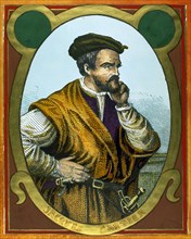 Jacques Cartier (1491â€“ 1557). French explorer. Portrait.