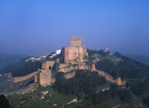 Spain. Castile-La Mancha. Castle of Alarcon. 8th century..