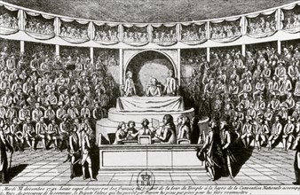 Interrogation of King Louis XVI before the National Convention.