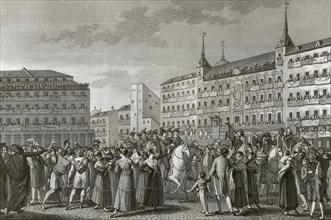 Ferdinand VII is proclaimed king of Spain in absentia on 24 August, 1808.