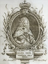 Philip V (1683-1746). King of Spain. Portrait.