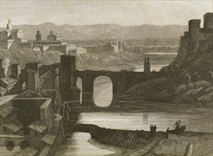 Toledo and the Puente de Alcantara.