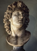 King of Macedonian Alexander the Great as the good Helios.