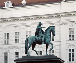 Joseph II (1741-1790). Holy Roman Emperor. Statue by sculptor Franz Anton Zauner (1746-1822). Viena.