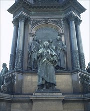 Gerard van Swieten (1700-1772). Dutch-Austrian physician. Statue. Vienna. Austria.