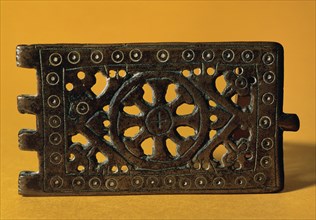 Visigothic buckle of copper.