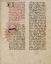 Manuscript of the Cronica.