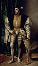 Emperor Charles V with a Dog.