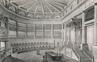 Interior of the Court of The Acordada.