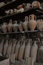 Pompeii. Amphoras. Roman period.