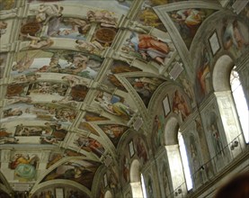 Sistine Chapel. Ceiling.