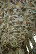 Sistine Chapel. Ceiling.
