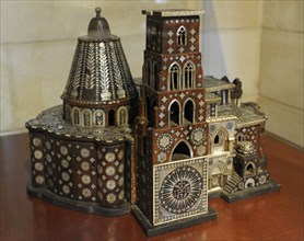 Model of the Chruch of the Holy Sepulcher.