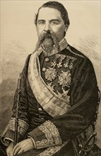 Jose Ramon Mackenna Munoz (1814-1878). Spanish military. Engraving, 19th century.