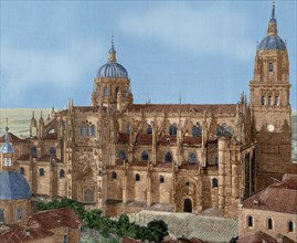 New Cathedral of Salamanca.