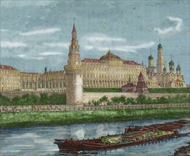 Kremlin and Moskva River.