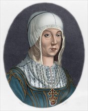 Isabella I of Castile. Queen of Castile.