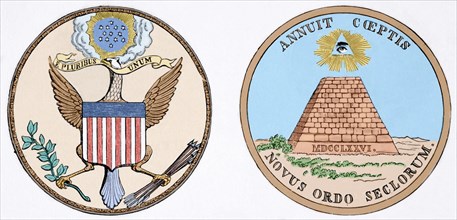The Great Seal of the United States.