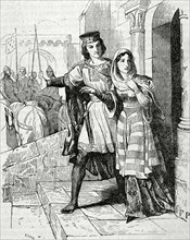 Philip I of France with his second wife Bertrade de Monfort.
