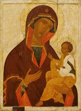 Russian icon depicting Mother of God Gruzinskaya.